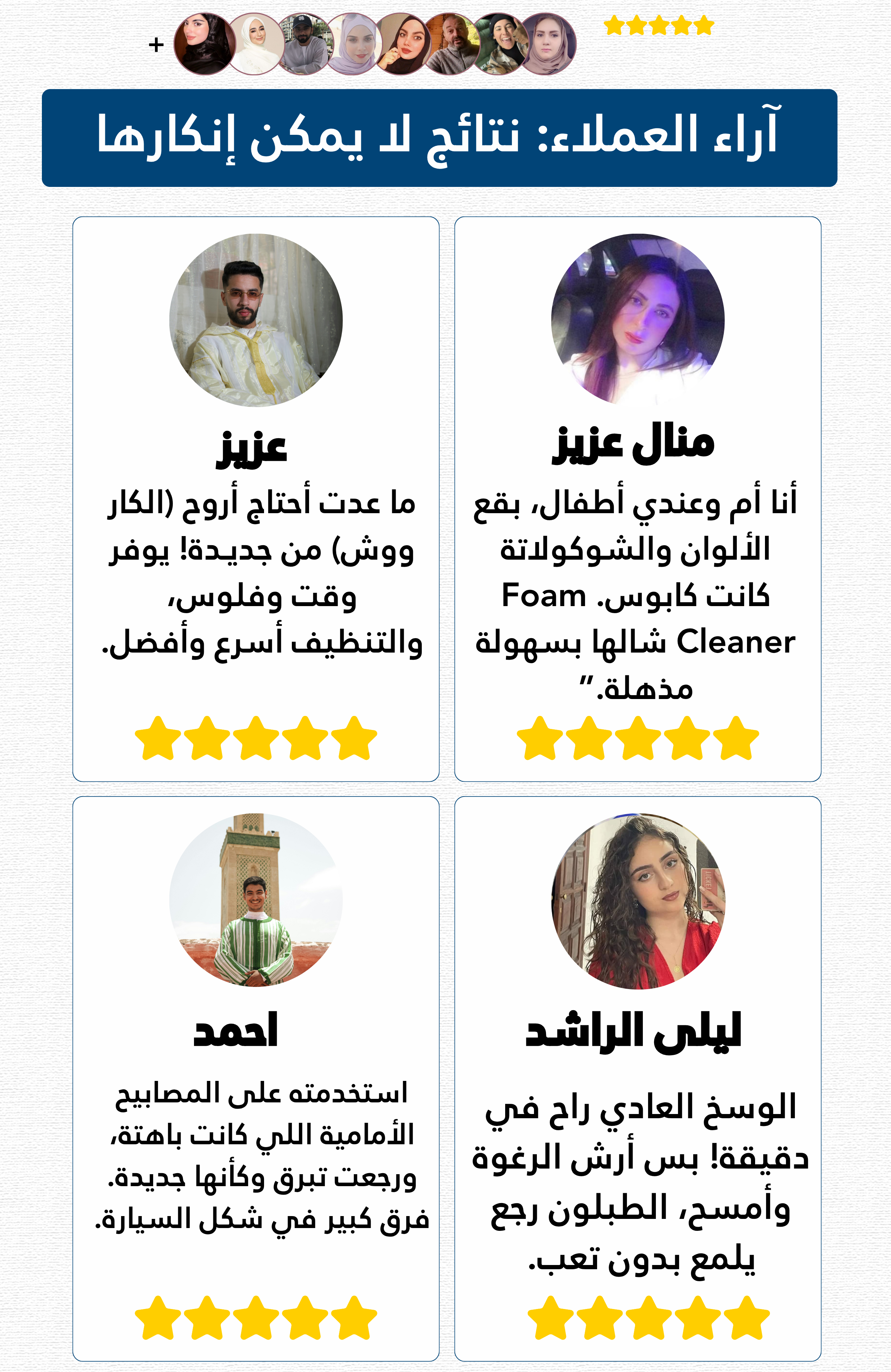 منظف رغوة السيارات
